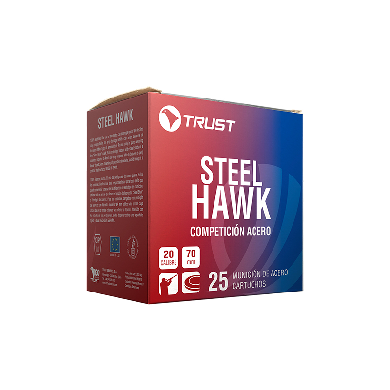 Steel Hawk Competición Cal. 20 – Acero / Steel